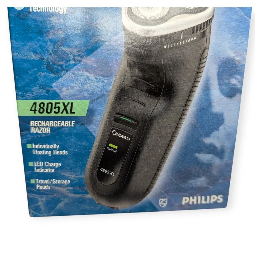 Philips Norelco Micro Action Rechargeable Razor 4805XL Unused Original Packaging